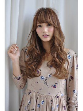 クラン(clan) 斜めバング大人可愛いメルティカラー