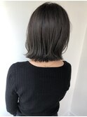 オリーブグレージュ×外ハネボブ