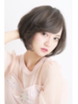 ヘアリゾートエーアイ 北千住店(hair resort Ai) ボブ/マロンベージュ/Ａラインボブ/かきあげ/北千住