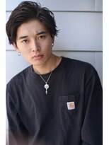 メーヴェ(Mowen)&nbsp;mowen 南堀江　ハンサムショート×ラベージュ×メンズカット