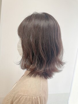 アッシュ 高円寺店(Ash) 外ハネが可愛いカジュアルラフなミディアムヘア★★