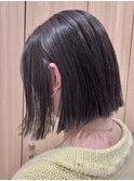 切りっぱなしボブ
