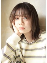 トライポッド(TRIPOD)&nbsp;大人かわいい似合わせカットくびれヘアデザインカラー0602