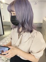 ゲーム 原宿店(GAME)&nbsp;ラベンダー/ダブルカラー/ケアブリーチ/髪質改善/原宿