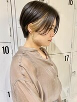 ミー(me.)&nbsp;ハンサムショート＋インナーカラー