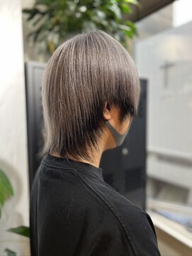 ヴァイス 渋谷店(VAICE) メンズインナーカラー　シルバー×ブラック