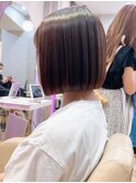 髪質改善×ボブ