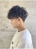 無造作MIXパーマ