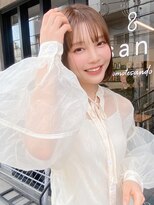 サンド 表参道(sand)&nbsp;前下がりショートボブ大人可愛い表参道