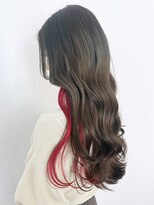 アイティー バイ アルバム 浦和店(IT by ALBUM)&nbsp;インナーレッド_マチルダボブピンクベージュ_ba462362