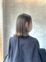 キロ(Kiro) 【Kiro】ゆるっとボブ×モスグレージュ
