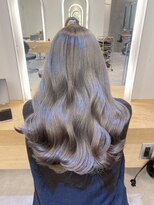 ジーナ 本八幡(Zina)&nbsp;髪質改善＊ロングレイヤーグレーベージュ＊美髪【Zina本八幡】