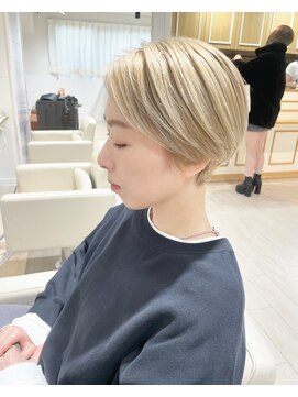 アルクバイネオリーブ 荻窪店(arc by neolive) ハイトーンハンサムショート