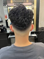 フランクスバーバーリザーブ 人形町店(FRANK’S BARBER RESERVE) ミドルスキンフェード/アイパー/人形町/barber y