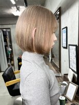 ダンク(DUNK)&nbsp;パツッとボブ×ミルクティー