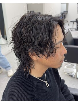 ブライト(BRIGHT) ［BRIGHT］マッシュウルフ×ツイスパ［静岡/メンズ/静岡駅］