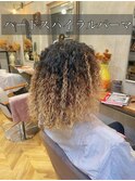 【スパイラルパーマ】メンズハードスパイラル