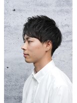 メンズオンリーサロン 創 立川 爽やかツーブロックアップバング