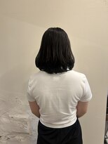 ヘアデザイン アクスト 西宮北口本店(HAIR DESIGN axt) 長めのボブアレンジ