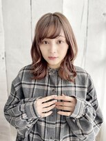 ヘアメイク ナル(hair make nalu)&nbsp;ゆるふわ韓国風エギョモリスタイル