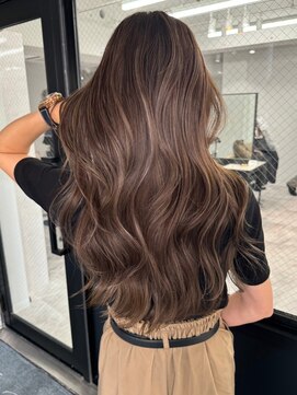 リル バイ ジルブラン(Lil by JIL BLAN) 前髪　こなれミディ　イメチェン　ウェーブパーマ　韓国マッシュ