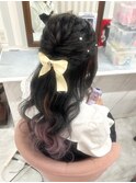 ガーリースタイル/心斎橋/ヘアメ/セットサロン