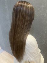 ラドゥーブル(LA DOUBLE) ハイライト 髪質改善トリートメント
