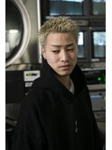 金髪(ブリーチ)ショート <吉祥寺> <理容室>  <バーバー>