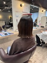 コワファーストナガサキシャンプーボーイ(COIFF1RST NAGASAKI SHAMPOO BOY)&nbsp;ぱつっとボブ