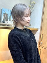 コミレ(COMILE)&nbsp;ハイレイヤーウルフ×ホワイトベージュ