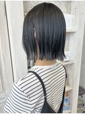福山市Caary10代20代30代40代美髪髪質改善ストレート暗髪ボブ