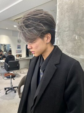 メンズサロン キング 梅田店(Men’s salon K!ng) 波巻きツイストスパイラルパーマ/フェザーパーマ/眉毛