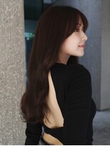 ローネス(LONESS) ブラウンベージュ/ロングレイヤー/顔まわりカット/艶髪/美髪