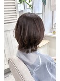 30代40代50代　外はねくびれボブ