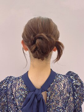 プルクラギンザ(PulchraGINZA) カチモリ/アップヘア/結婚式/ヘアセット/ルーズ