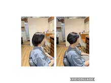 梳かれ過ぎた髪もきちんとカットをしてあげればこんな感じに♪