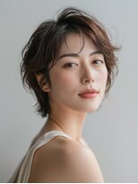 トリッカ 代官山(tricca)&nbsp;マッシュショート/ラフウェーブ/抜け感ヘア