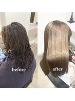 ハムレッツ&nbsp;ハムレッツオリジナル乾かしただけできまる髪質改善ストレート