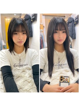 パーティパーティ ヘア(PARTYPARTY hair) 長さだし