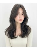 アディクシーカラーハイライトダブルカラーレイヤーカット