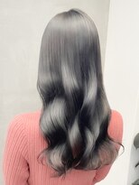 ビビバイマグ(bivi by Mag) 透明感髪質改善カラー◎暗髪アッシュグレージュくびれ巻き