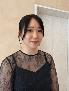 オン キャナルシティ博多前店(on) 【中里恵梨】顔まわり/顔周り/タイトヘア/ヘアセット