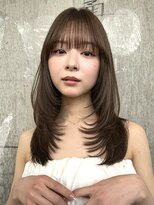 ロビー 青山(ROBBY)&nbsp;ミディアム/ロング/レイヤーカット/顔周り/10代20代30代/表参道