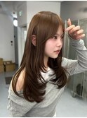 ブラウンベージュ/ブリーチなしダブルカラー
