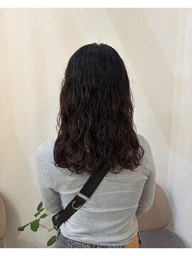 エフ ヘアーアンドリラクゼーション(F. hair & relaxation) ミディアムパーマ5.9