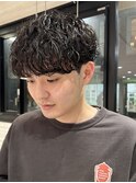 シャドウパーマスパイラルパーマ無造作パーマメンズパーマ