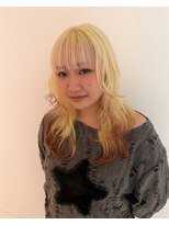 グッドフェローズ キタホリエ(GoodFellas kitahorie) レイヤーカットで魅せるハイトーン透明感カラーブリーチ艶感