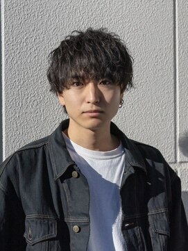 ロエメンズ(LOE men’s) リバースセンターパート/ニュアンスパーマ[大宮]
