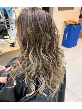 クレア本厚木(CREA) 【宍戸】エアータッチ　　ブロンドスタイル