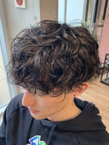 フィフス(fifth) フェザーマッシュ スパイラルパーマ 無造作ヘア△